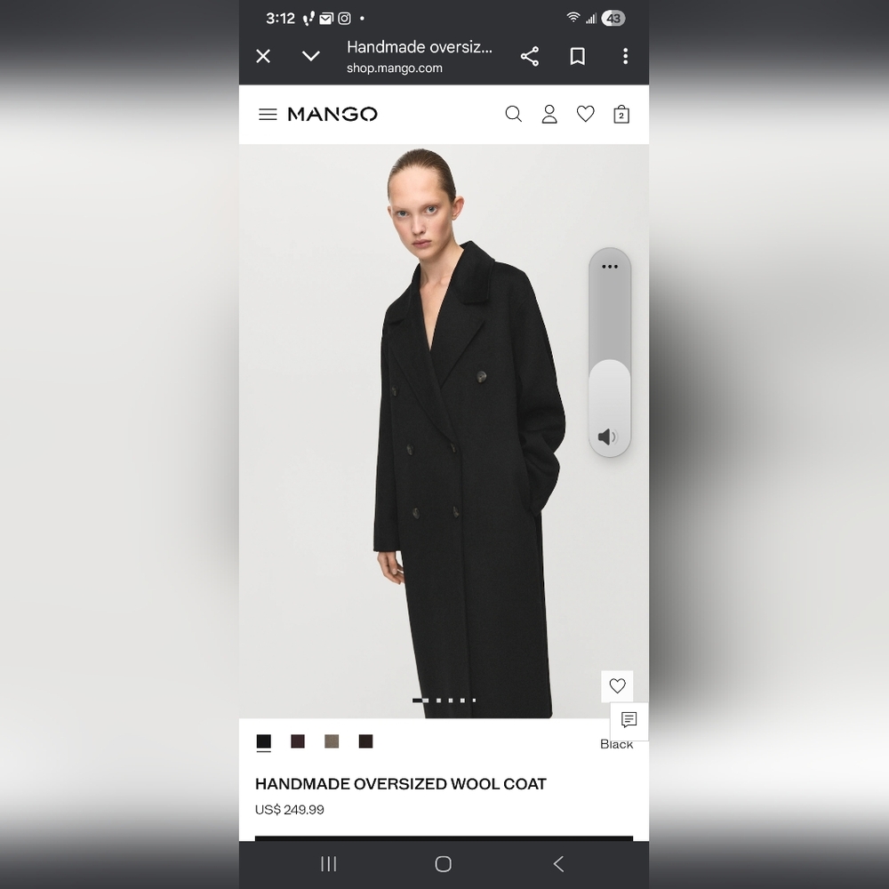Italian Wool Handmade Coat